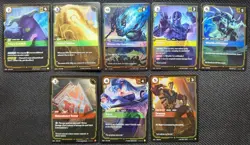 League of Legends Riftbound TCG Card Lot of 26 Rare Foil Holo Cards English - Image 1