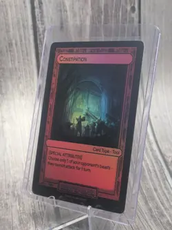 Divorced Dads TCG - Constipation - Holo Tool Card - Age of Alimony - Image 2