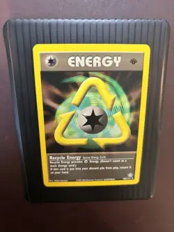 Pokemon Card - Recycle Energy Neo Genesis 105/111 Rare 1st Edition NM/NM- - Image 1