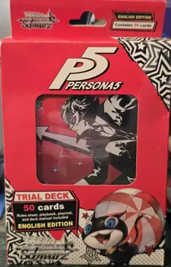 Weiss Schwarz Persona 5 Trial Deck English Edition (Deck Unopened) - Image 1