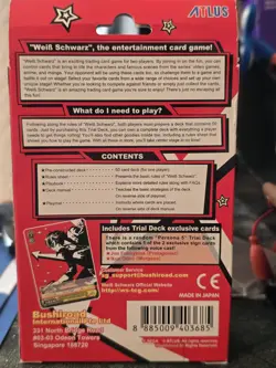 Weiss Schwarz Persona 5 Trial Deck English Edition (Deck Unopened) - Image 2