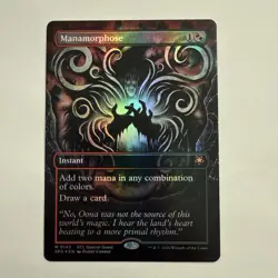 Manamorphose FOIL Borderless 142 Special Guests SPG ECL MTG Mythic Unplayed Mint - Image 1