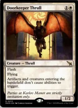 Doorkeeper Thrull R Murders at Karlov Manor 13 NM MTG x1 - Image 1