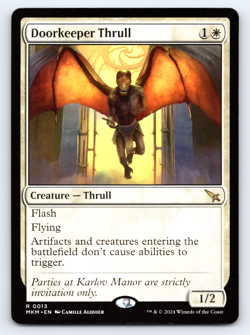 Doorkeeper Thrull - Murders at Karlov Manor MTG - Image 1