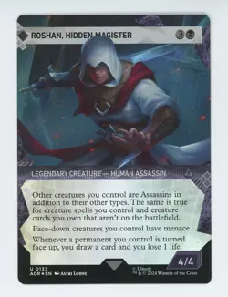 Roshan, Hidden Magister (Foil Showcase) - 0133 - Assassin's Creed - MTG - Image 1