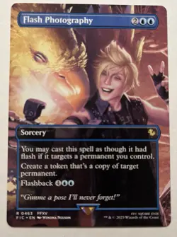 MtG Borderless Flash Photography FIC Final Fantasy Scene Box Magic - Image 1