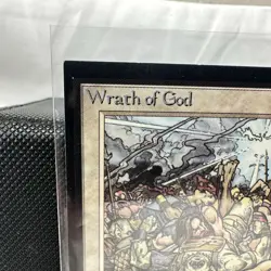 1993 WRATH OF GOD Magic the Gathering Collector's Edition CE MTG Sharp Corners - Image 2