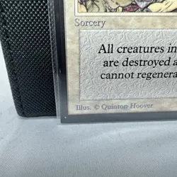 1993 WRATH OF GOD Magic the Gathering Collector's Edition CE MTG Sharp Corners - Image 4