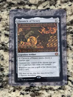 MTG Normal Chronicle of Victory M Lorwyn Eclipsed 253 NM - Image 1