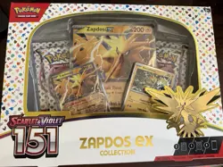 BRAND NEW-SEALED-Pokemon TCG: Scarlet & Violet 151 Zapdos EX Collection Box🔥 - Image 1