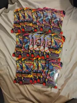 Phantasmal Flames Sleeved Booster Pack Lot Of 20 Factory Sealed Brand New QTY - Image 1