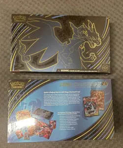Lot of 2 Pokemon Mega Charizard X Ex Ultra Premium Collection UPC New Sealed - Image 2