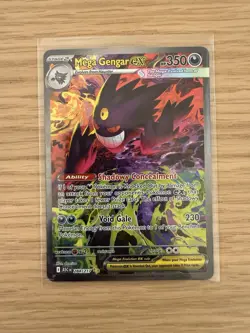 Mega Gengar ex 284/217 SIR Secret Rare Pokemon Ascended Heroes MINT Pack Fresh - Image 4