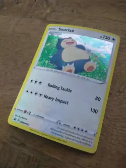 SNORLAX 🌀SWIRL🌀 SWSH032 (Holo) Black Star Promo 2020 Pokemon TGC - NM - Image 5