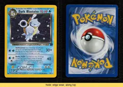 Dark Blastoise Holo Pokemon Team Rocket #3 2000 READ - Image 3