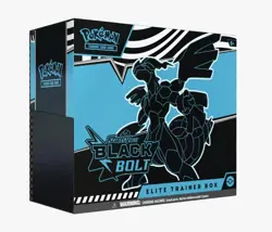 Pokemon BLACK BOLT Elite Trainer Box ETB New & Sealed Scarlet & Violet TCG - Image 1