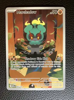 Marshadow 2025 Pokemon Mega Evolution 146/132 Illustration Rare Holo - Image 1