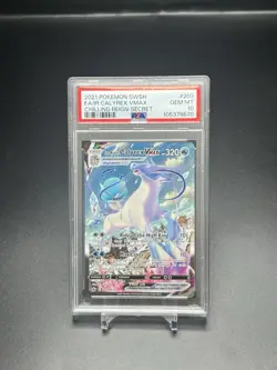 PSA 10 - Ice Rider Calyrex VMAX 203/198 Alt Art - Chilling Reign - Pokemon - Image 1