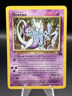 Pokemon TCG Mewtwo Wotc Promo 12/53 Regular Promo - Image 1