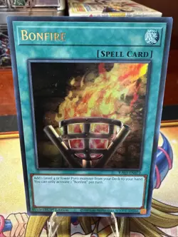 Yu-Gi-Oh! TCG Bonfire RA03-EN073 Ultra Rare 1st Edition NM Condition - Image 1