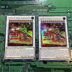 Superheavy Samurai Steam Train King BLLR-EN011 Ultra Rare 1st Edition Yugioh 2 - Image 1