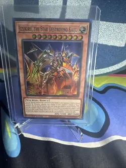 Yu-Gi-Oh! Jizukiru, the Star Destroying Kaiju Ultra Rare 1st Edition BLC1-EN036 - Image 1