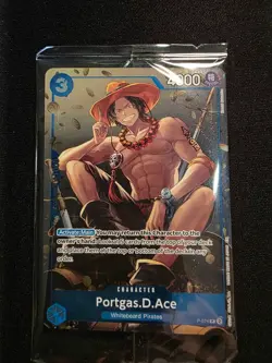 One Piece TCG: Portgas D. Ace P-074 Promo Tin Pack Set Vol. 2 SEALED NM - Image 3
