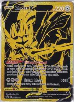 Zacian V - SWSH076 Sealed Promo SWSH: Sword & Shield Promo Cards Pokemon TCG - Image 1