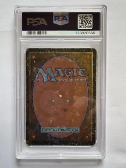 Magic: The Gathering 1994 Badlands Revised Edition Card PSA 2 - Image 2