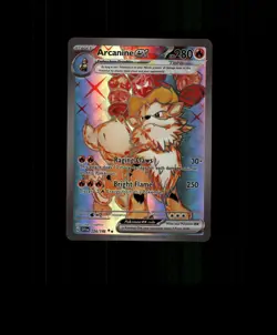 Fan-Art READ DESCRIPTION BELOW HOLO Arcanine Card Arcanine Pokemon Card p3 - Image 1