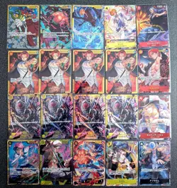Bandai One Piece Card R SR P SEC Parallel 52 Card Lot Collectible Rare Set - Image 3