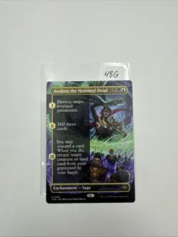 MTG Awaken the Honored Dead - Borderless, Tarkir: Dragonstorm,NM - Image 1