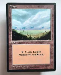 ►EBENE (V.1) ►FOREIGN LIMITED 1994 ►NM ►LAND ►MAGIC THE GATHERING ►MTG ►PLAINS - Image 1
