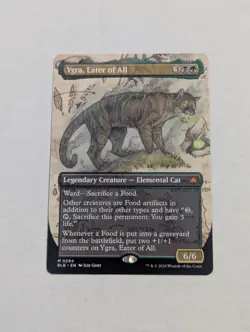 Ygra, Eater of All (Borderless) Bloomburrow Regular - Image 1