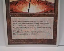 Magic The Gathering Mana Vault NM Fourth Edition - Image 3