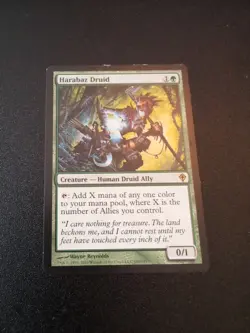 Harabaz Druid x1 MTG Worldwake 1x Magic Excellent Light Play MP - Image 1