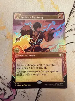 MTG Redirect Lightning FOIL (showcase) TLA | NM - Image 1