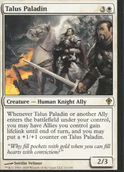 Worldwake #21 Talus Paladin - Image 1