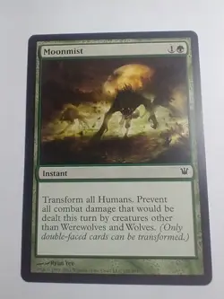 Moonmist #195 Innistrad ISD Magic MTG NM - Image 1