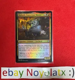 1x FOIL NM MTG Mahadi, Emporium Master - CLB - Image 1