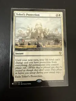 Teferi's Protection 32 Double Masters 2022 NM MTG - Image 1