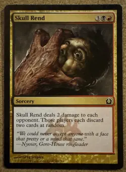 Skull Rend #195 Return To Ravnica Magic The Gathering MTG NM - Image 1