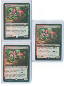 3x Magic The Gathering MTG Vibrance Lorwyn Eclipsed Regular LOT - Image 1