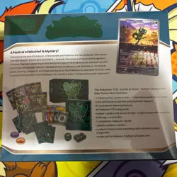 Pokemon Twilight Masquerade Elite Trainer Box ETB Sealed + Free Pack - Image 2