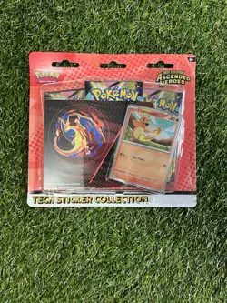 Pokemon Ascended Heroes Tech Sticker Collection Charmander & Gastly Lot of 4 - Image 4