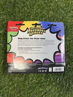 Pokemon Ascended Heroes Tech Sticker Collection Charmander & Gastly Lot of 4 - Image 5