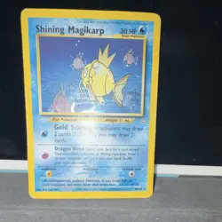 Pokemon Shining Magikarp Neo Revelation 66/64 Holo 30 HP Secret Rare English - Image 1