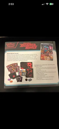 Pokemon TCG Destined Rivals ETB Elite Trainer Box Sealed - Image 2