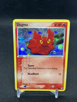 Pokemon Slugma 73/115 Unseen Forces Holo NM - Image 2