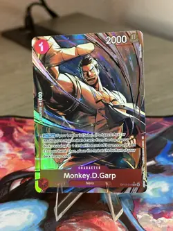 Monkey D. Garp (Alt Art) OP13-016 R Carrying on His Will - ONE PIECE TCG English - Image 1